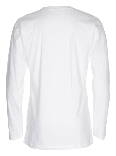 Basic Langærmet T-shirt - Hvid - TeeShoppen - Hvid 6