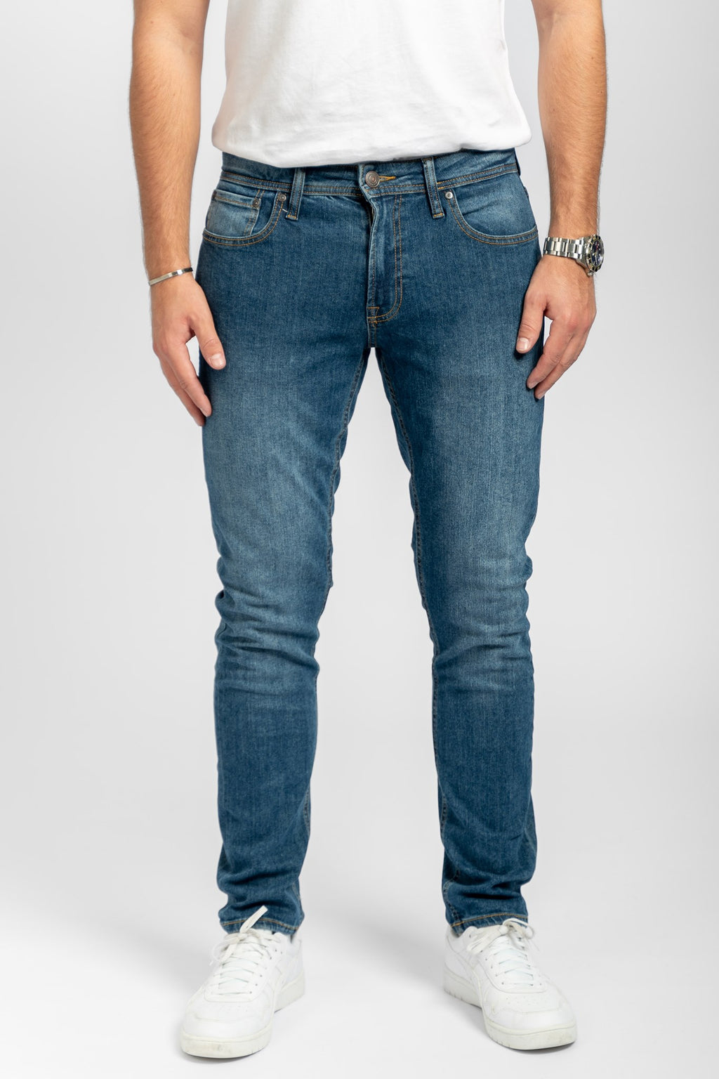 De Originale Performance Jeans (Slim) - Medium Blue Denim
