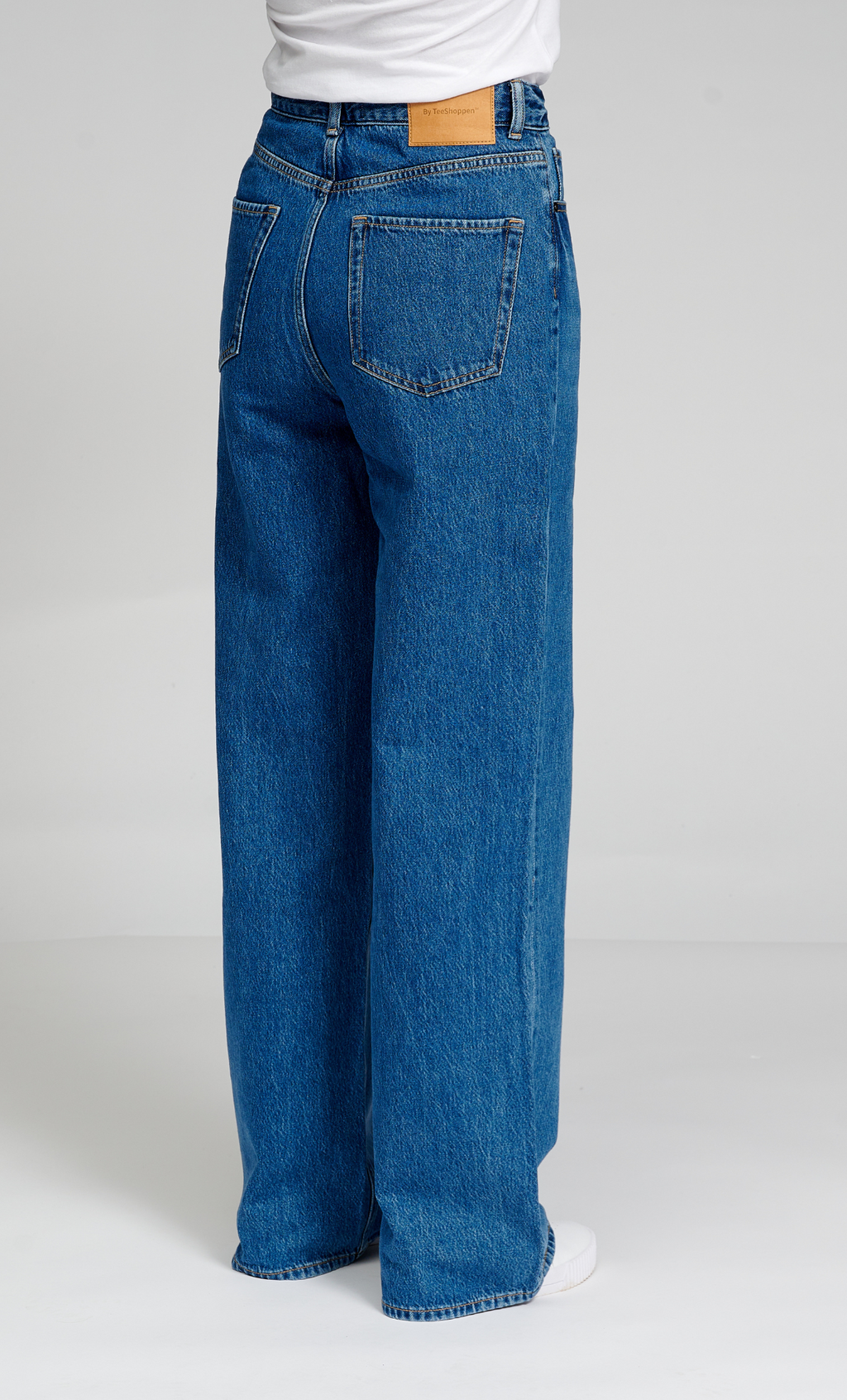 De Originale Performance Wide Jeans - Medium Blue Denim