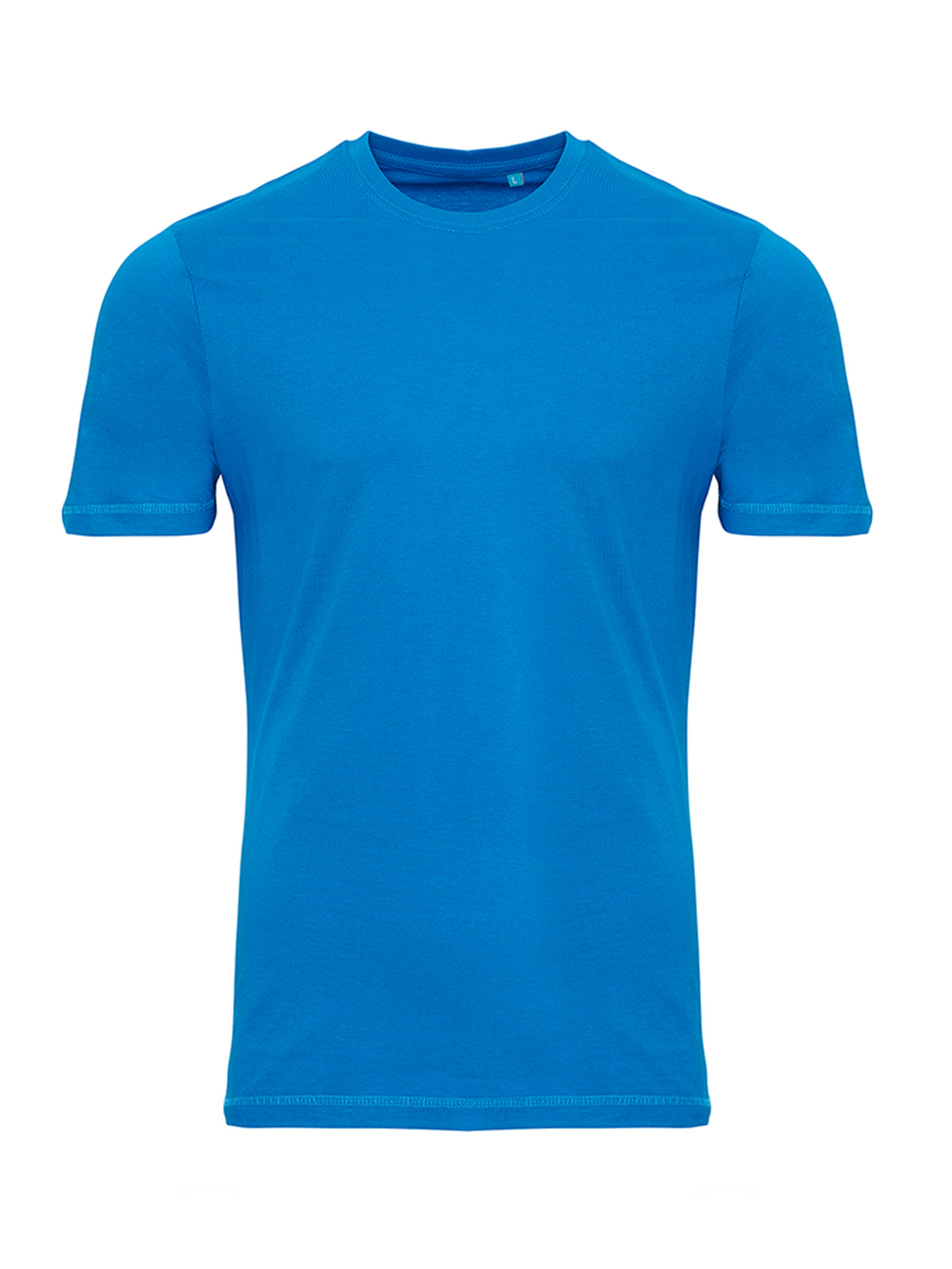 Basic T-shirt - Turkis Blå
