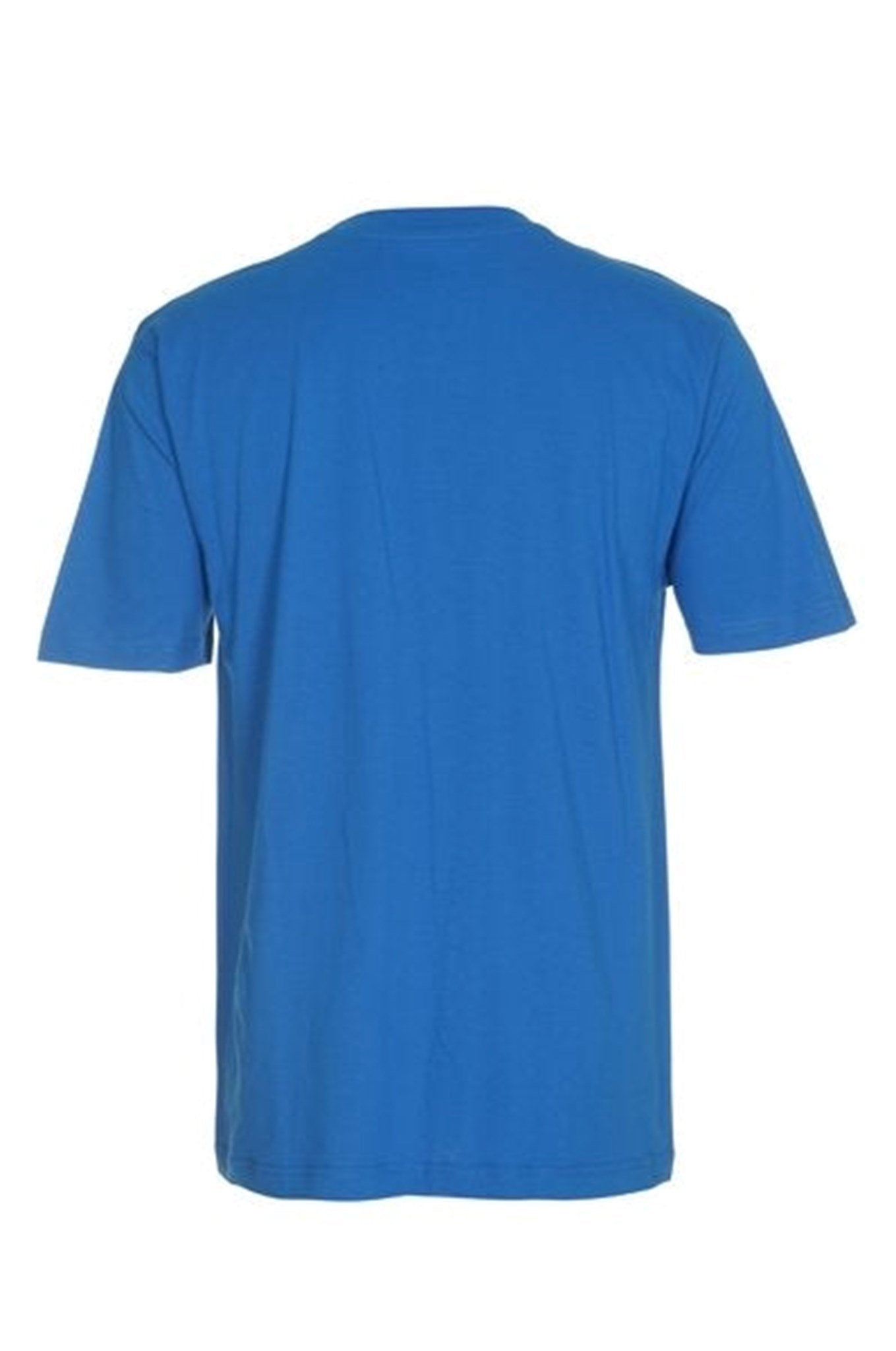 Oversized T-shirt - Turkis Blå - TeeShoppen - Hvid 7