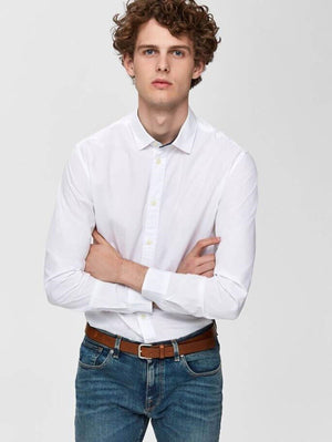 Oxford Skjorte - Hvid - Selected Homme - Hvid