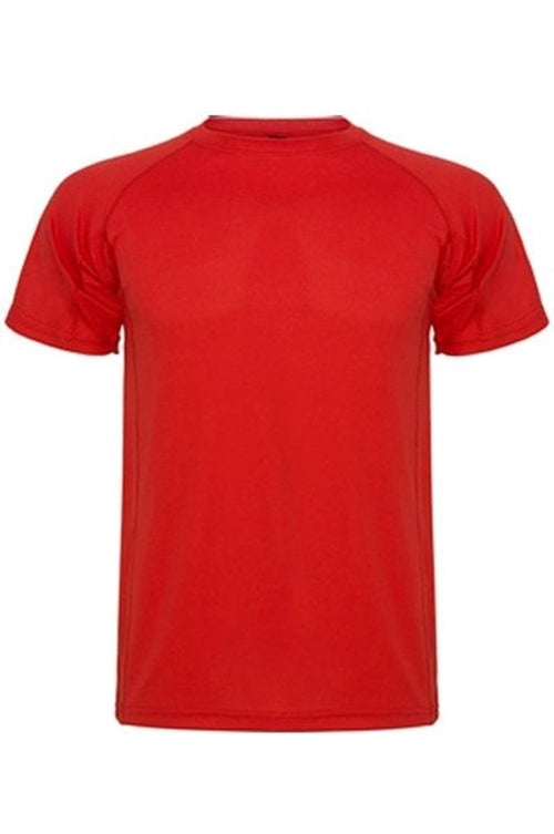 Trænings T-shirt - Rød - TeeShoppen - Rød
