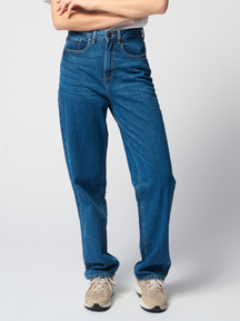 De Originale Performance Mom Jeans - Medium Blue Denim