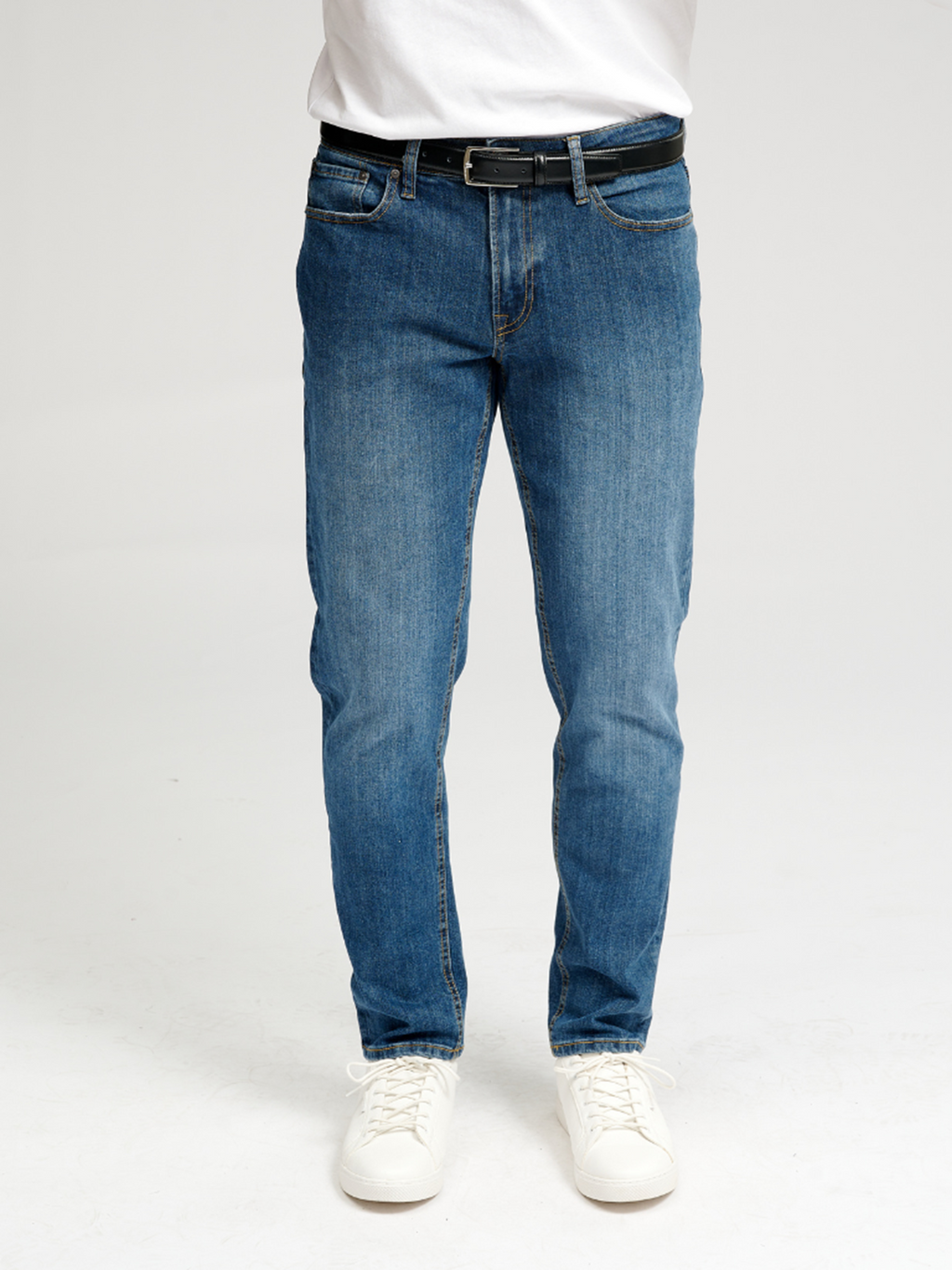 De Originale Performance Jeans (Regular) - Medium Blue Denim