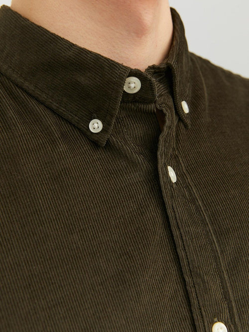Classic Cord Skjorte - Rosin - Jack & Jones - Grøn