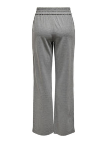 Suki Poptrash Pants - Medium Grey Melange