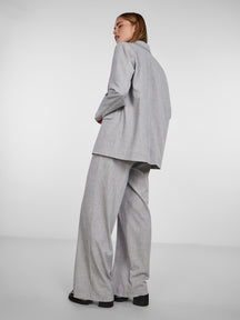Filine Pants - Light Grey Melange