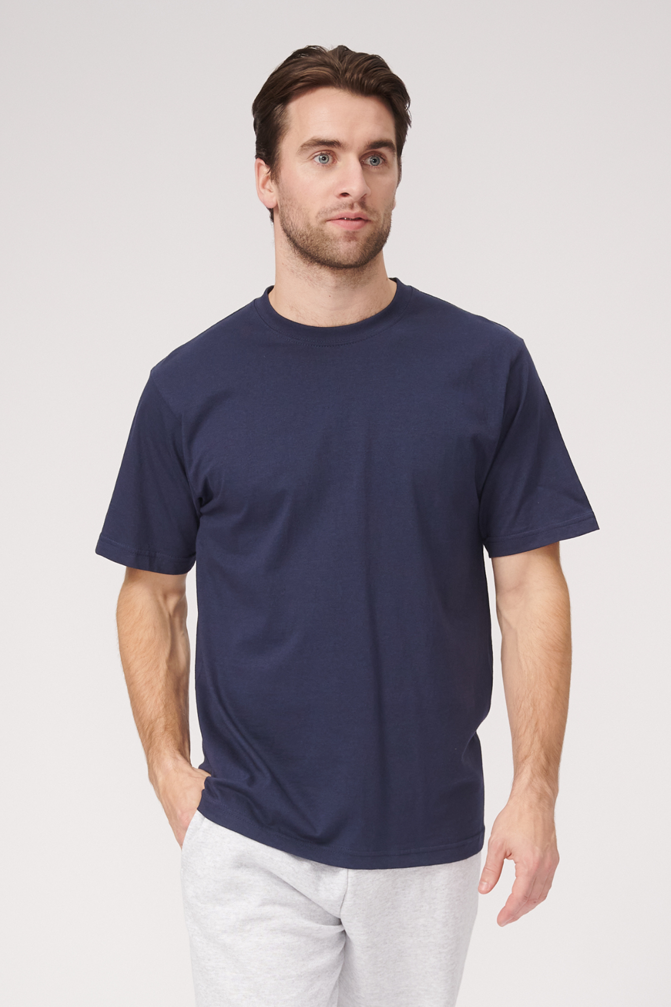 Oversized T-shirt - Navy - TeeShoppen - Blå 3