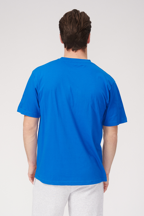 Oversized T-shirt - Swedish Blå - TeeShoppen - Blå