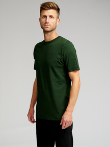 Basic T-shirt - Mørkegrøn