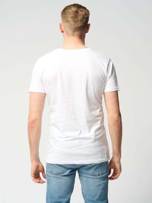 Muscle T-shirt - Hvid - TeeShoppen - Hvid