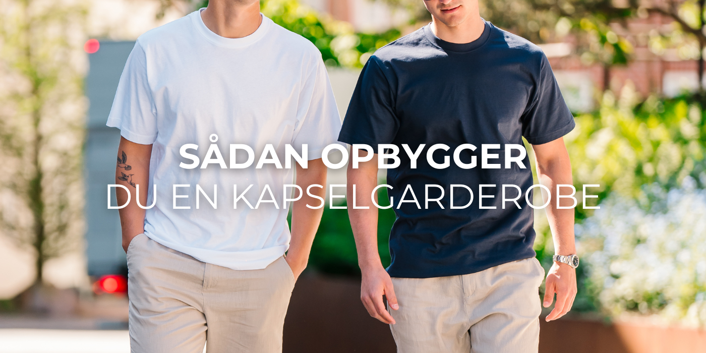 Sådan opbygger du en kapselgarderobe