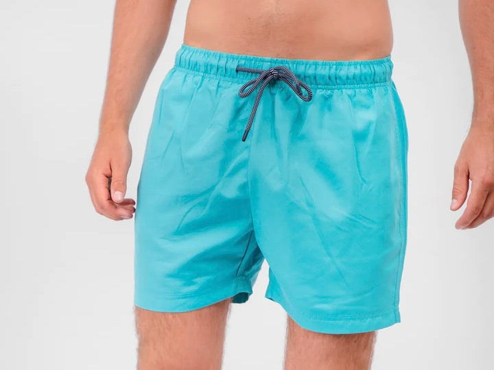 Performance Swimshorts (Icy Morn) med to basic t-shirts