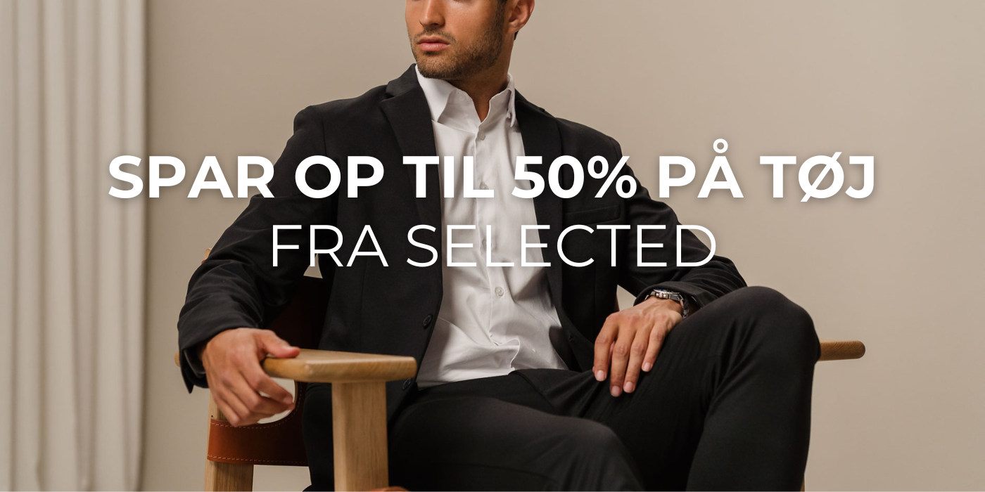 Spar op til 50% på tøj fra SELECTED