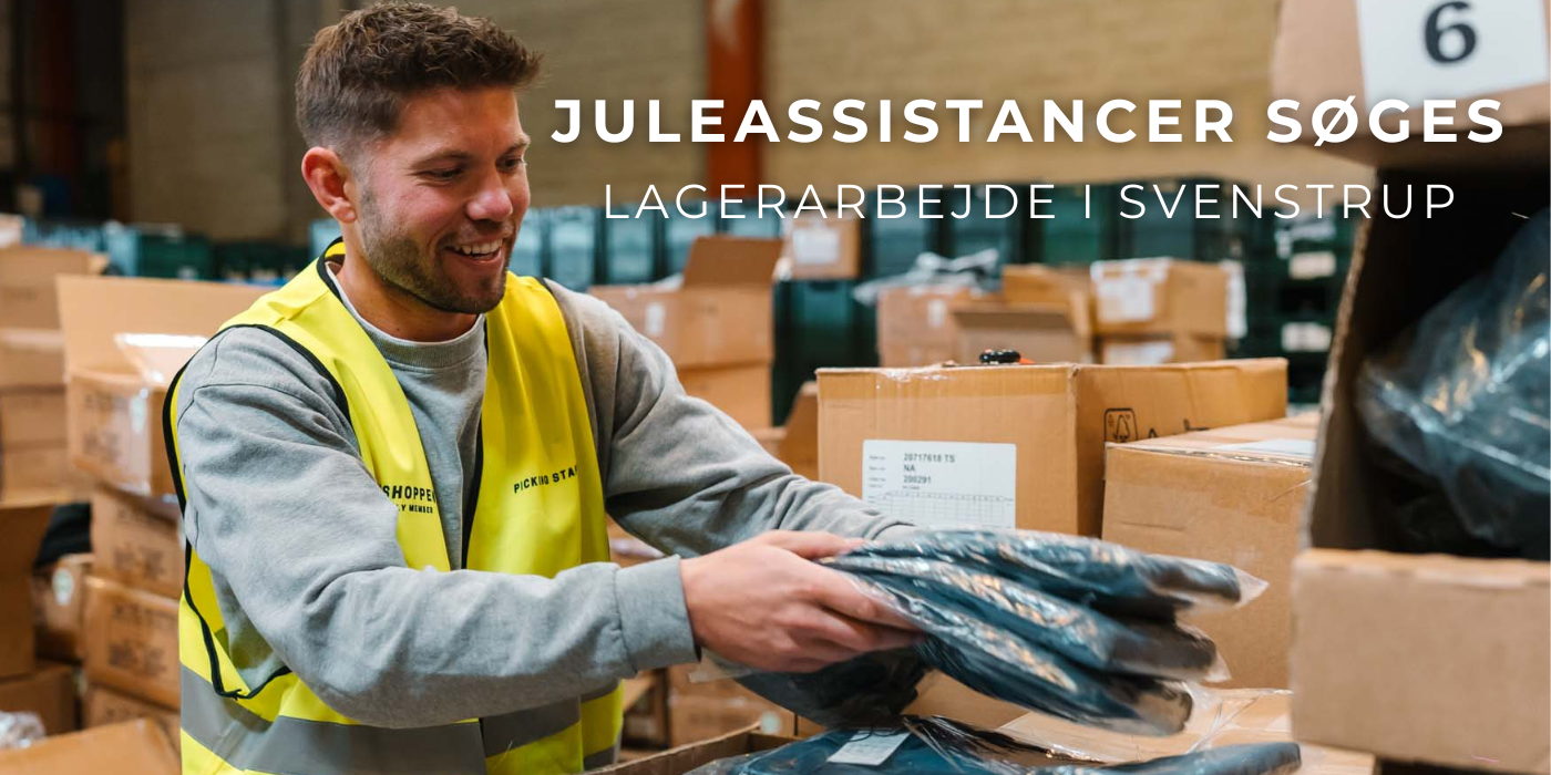 Juleassistancer søges til lager i Svenstrup