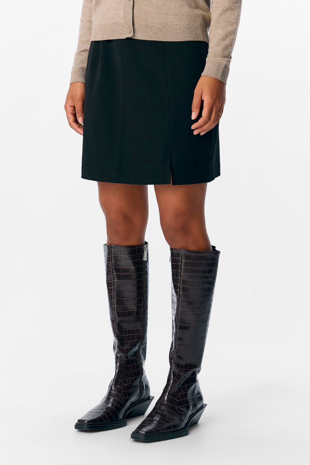 Lisa MW Mini Nederdel - Sort