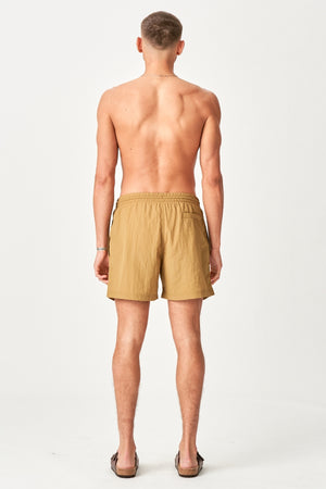 Premium Badeshorts - Khaki