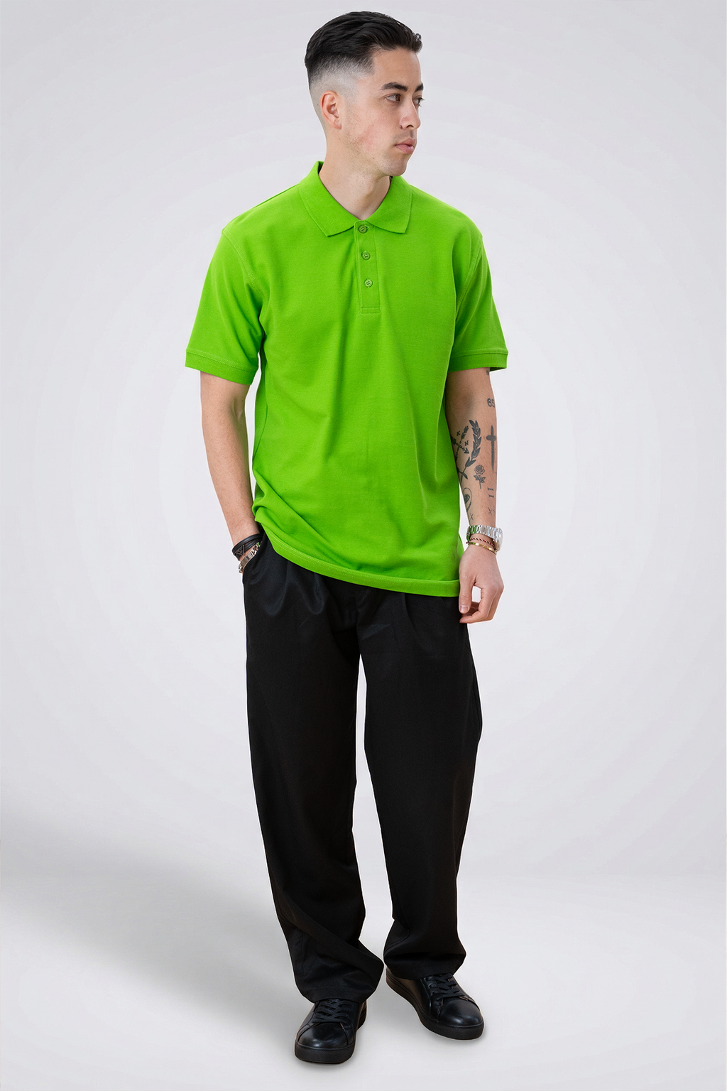 Basic Polo - Grøn