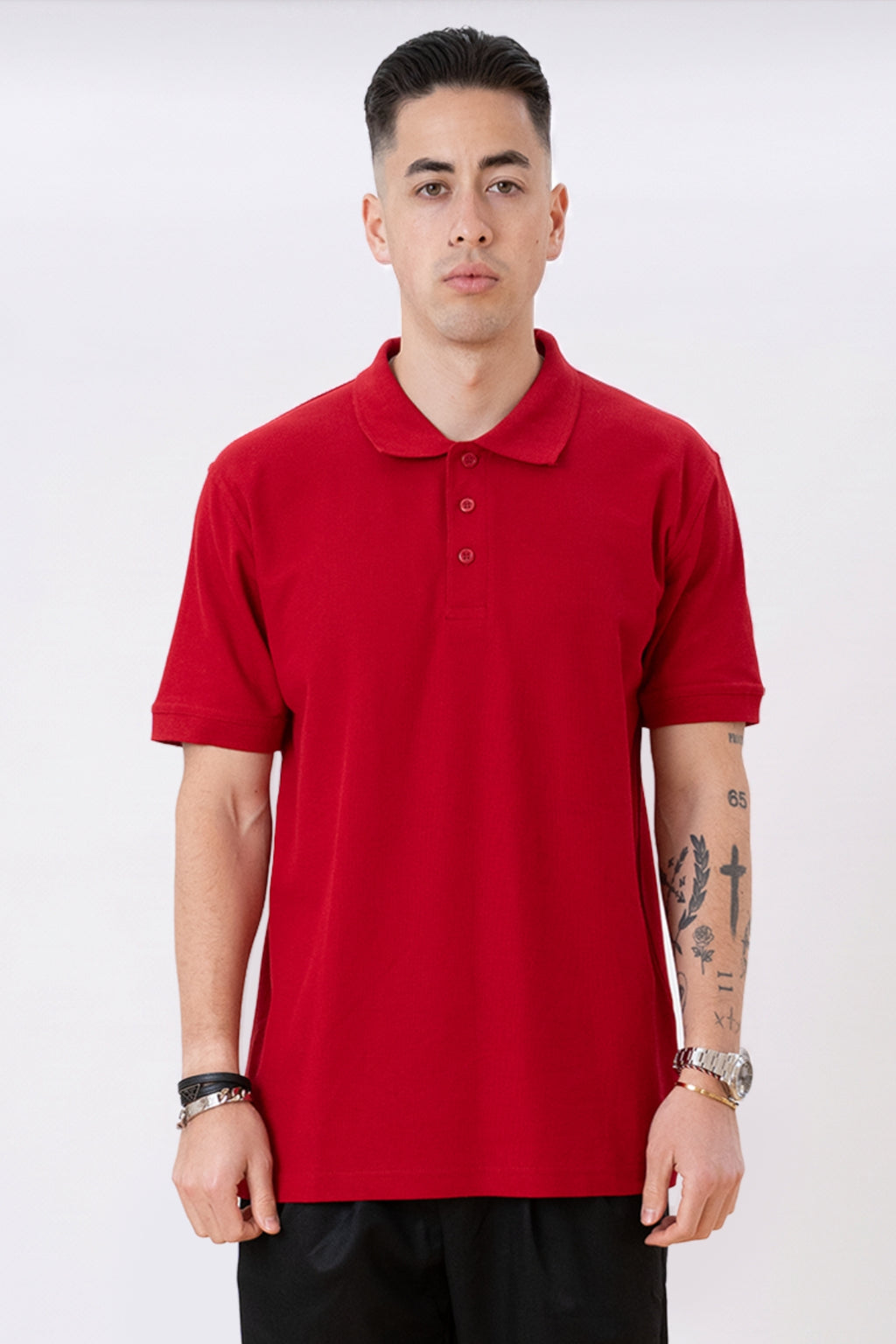 Basic Polo - Rød