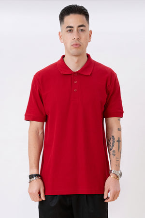Basic Polo - Rød