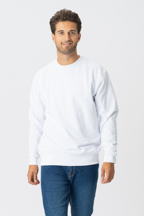 Basic Crewneck - Hvid