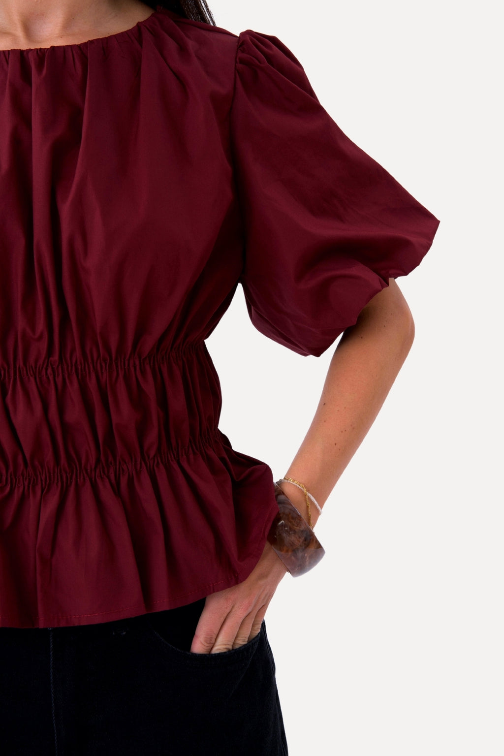 Valentina Top - Rød