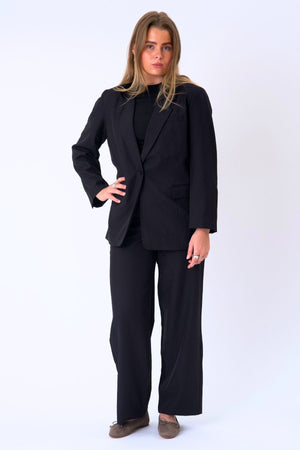 Oversized Blazer - Sort