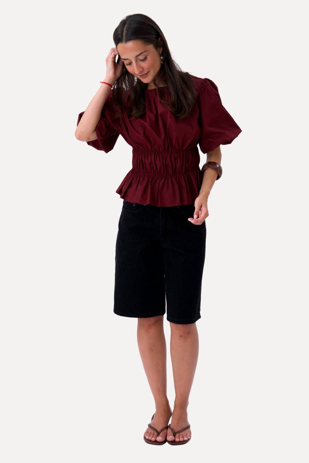 Valentina Top - Rød