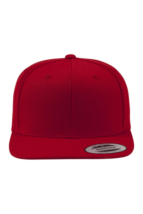 Classic Snapback - Red/Red