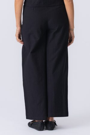 Melissa Wide Pants - Sort