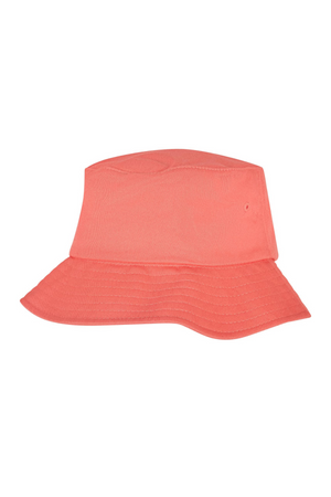 Cotton Twill Bucket Hat - Spicedcoral