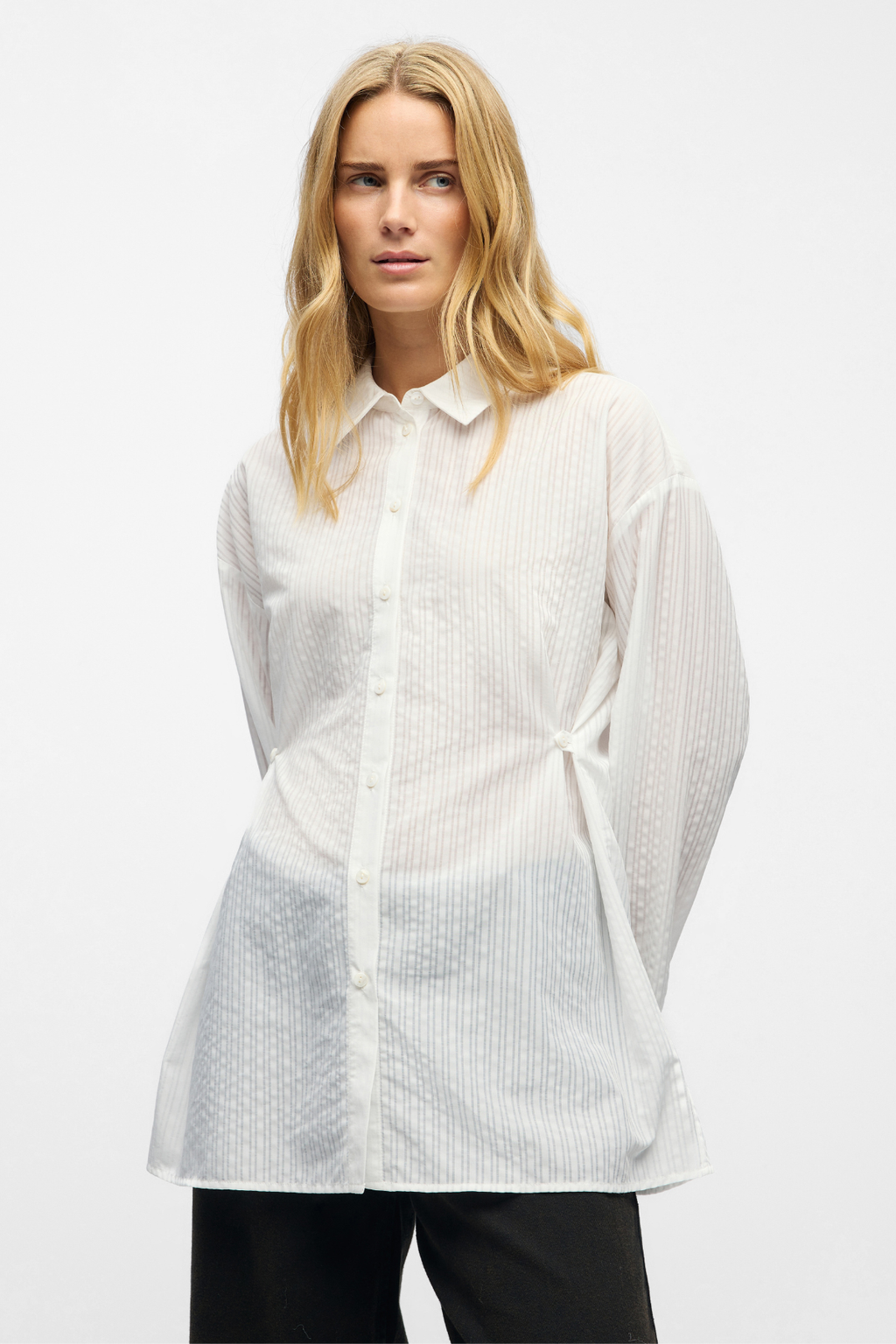 Ethel Skjorte - Cloud Dancer