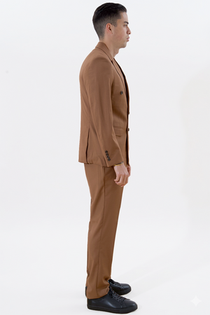 Classic Blazer - Lysebrun