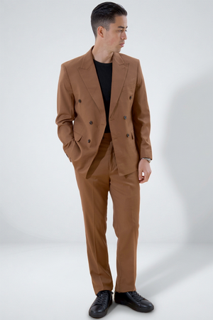 Classic Blazer - Lysebrun