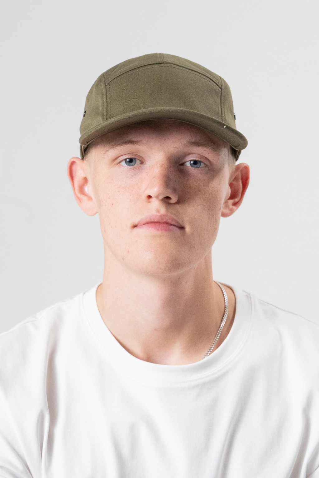 5 Panel Cap - Olive