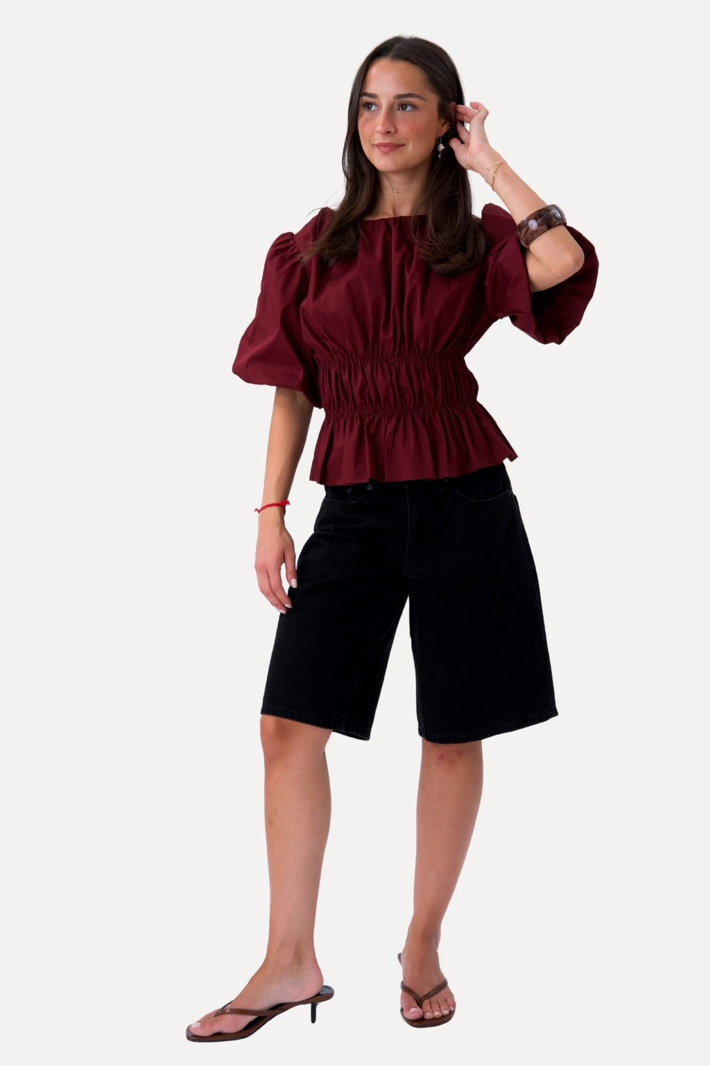 Valentina Top - Rød