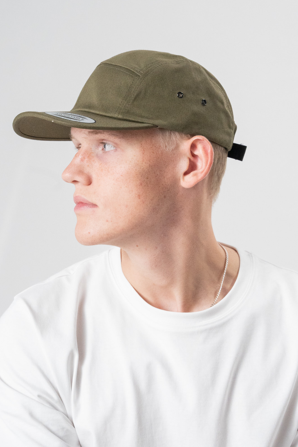 5 Panel Cap - Olive