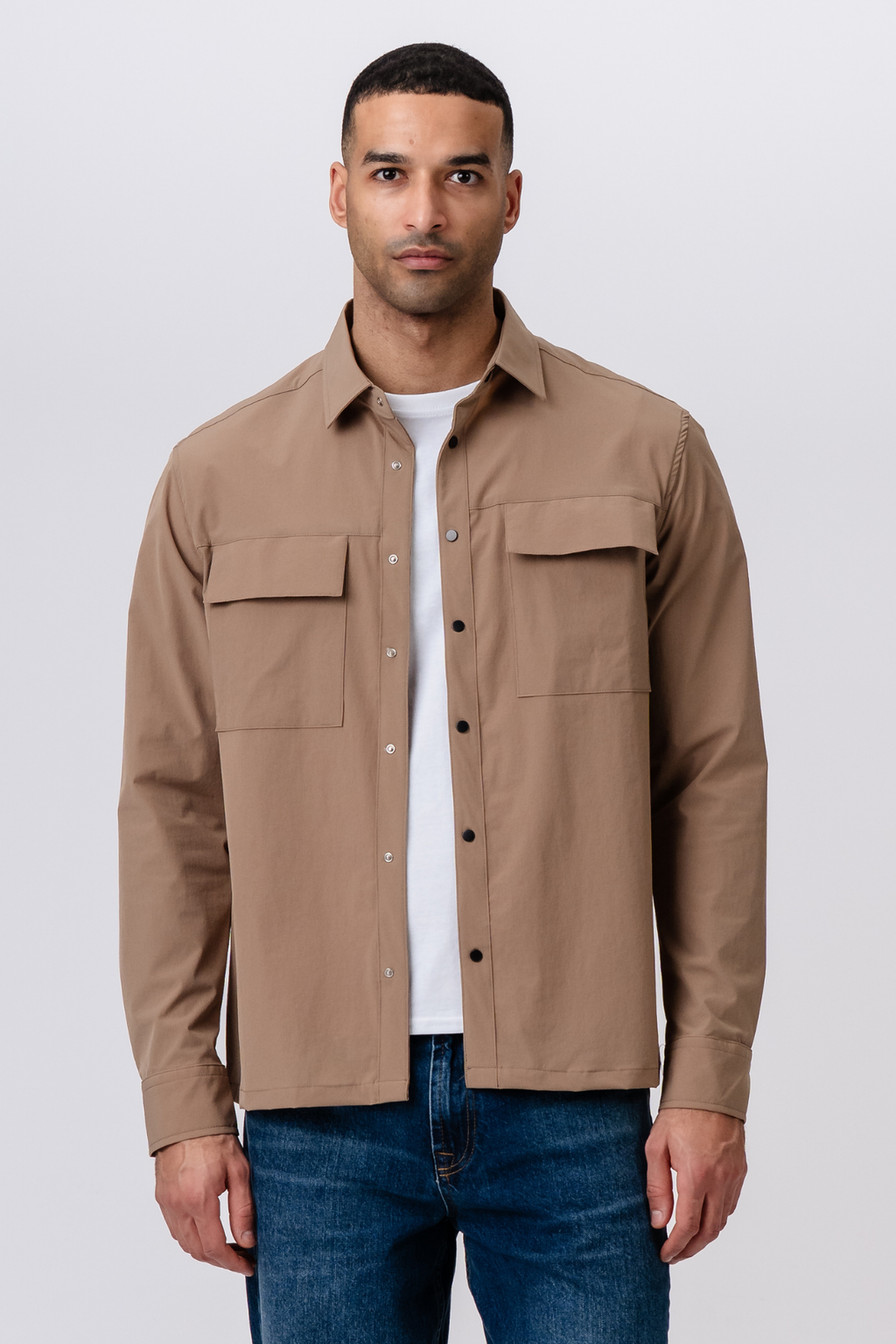 Silas Overshirt - Brun