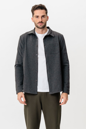 Performance Overshirt - Meleret Grå
