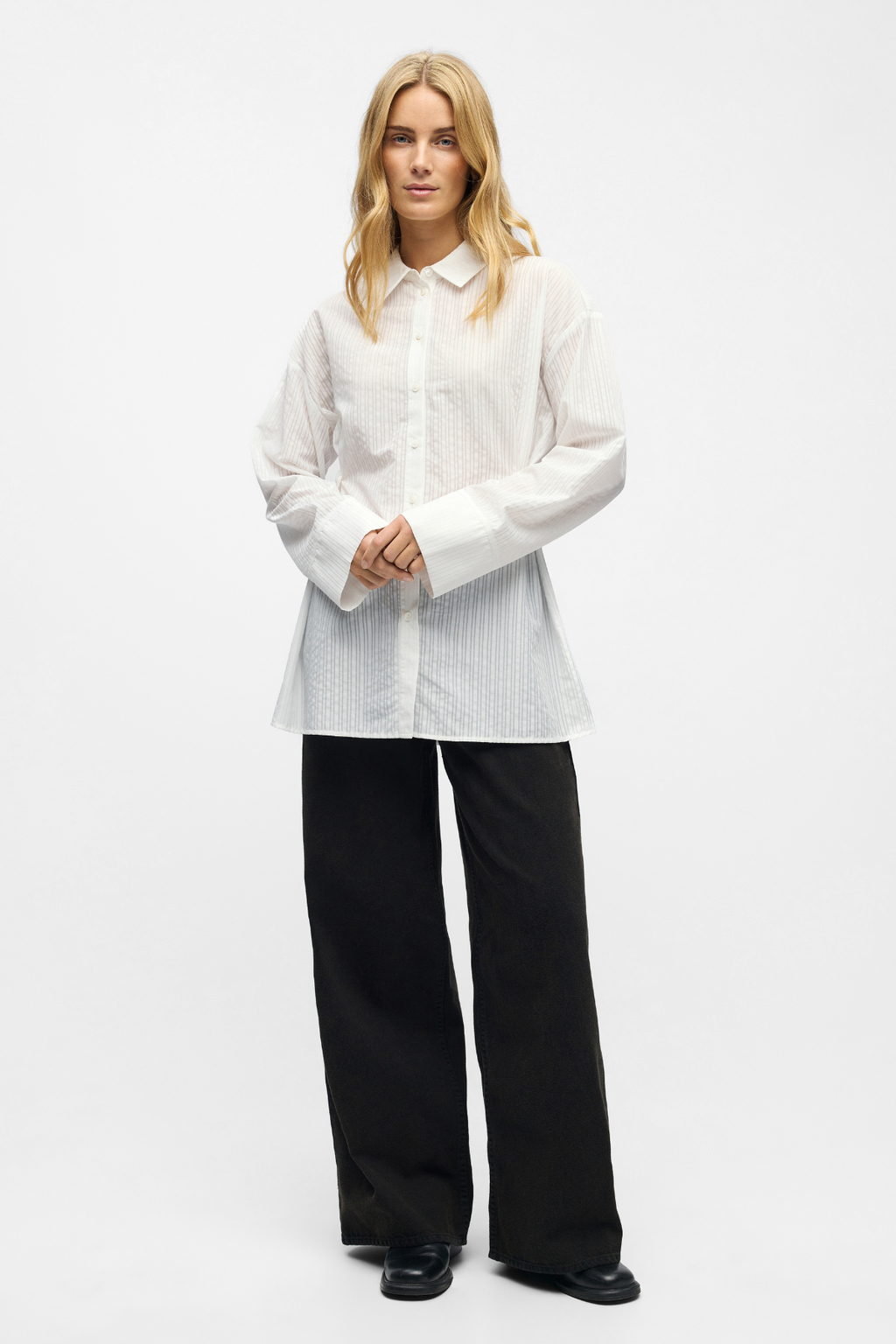 Ethel Skjorte - Cloud Dancer