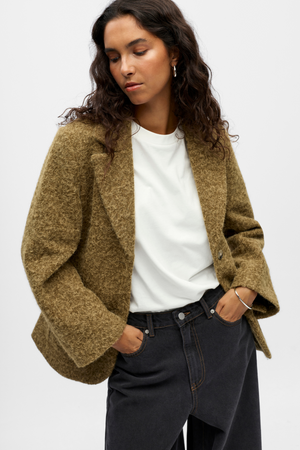 Celina L/S LO Jakke - Dyb Lichen Grøn