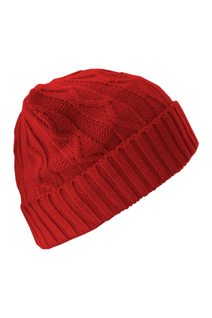 Next Beanie Cable Flap - Red