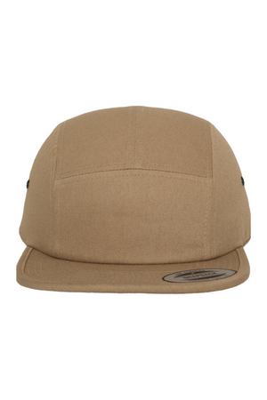 5 Panel Cap - Khaki