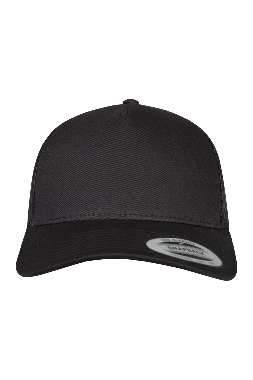 Retro Trucker Cap - Black