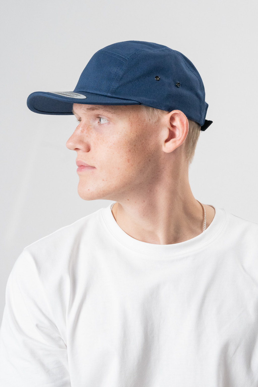 5 Panel Cap - Navy