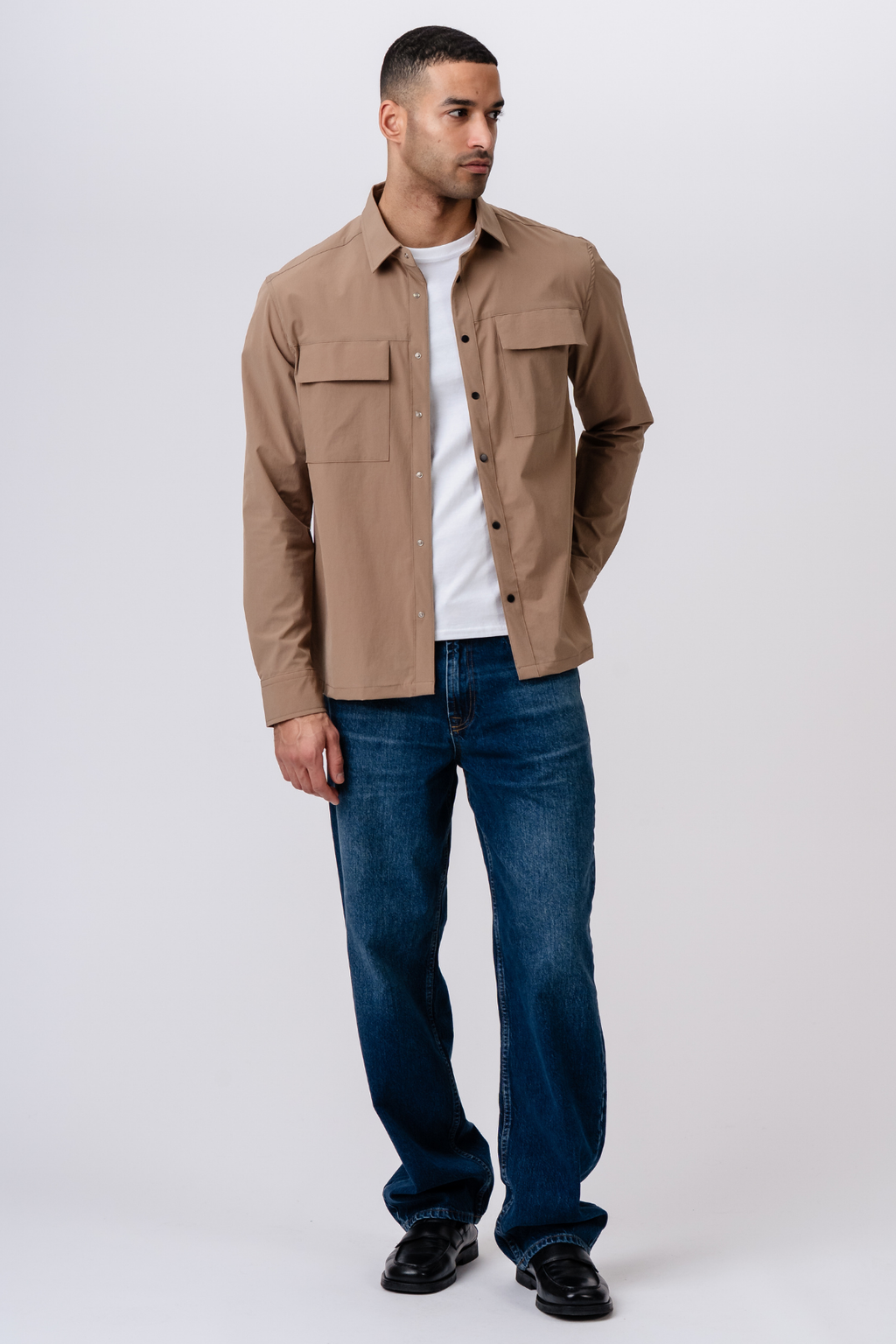 Silas Overshirt - Brun