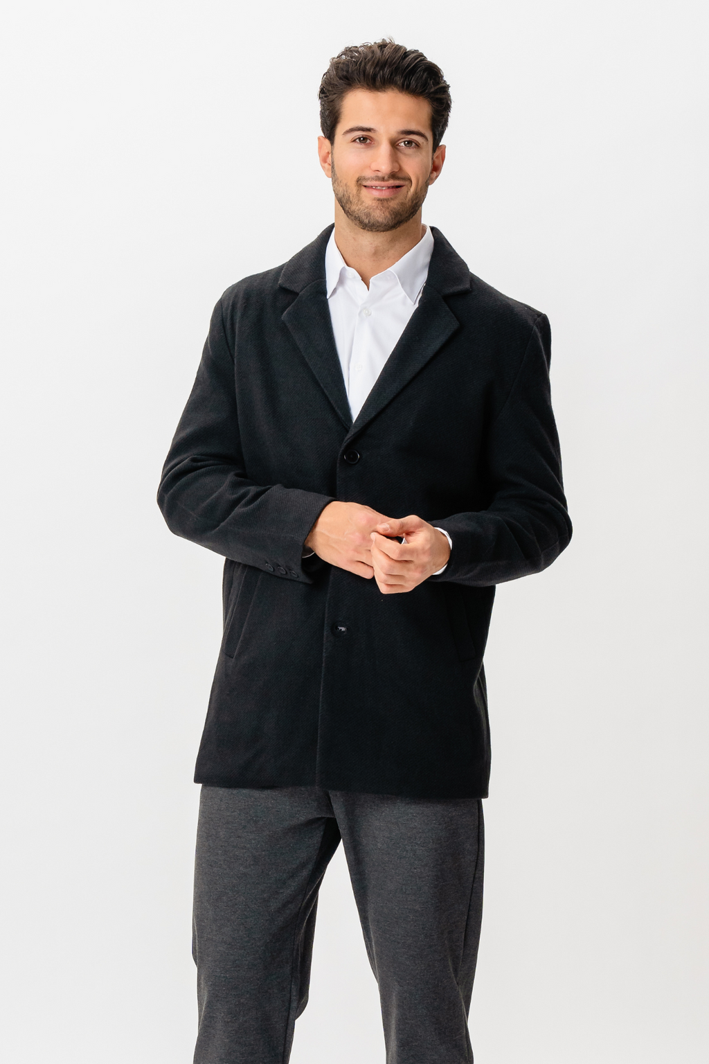 Klassisk frakke - Sort