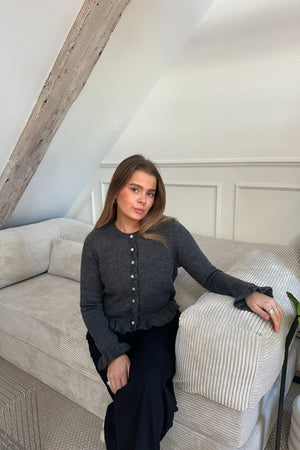 Flora Cardigan - Grå