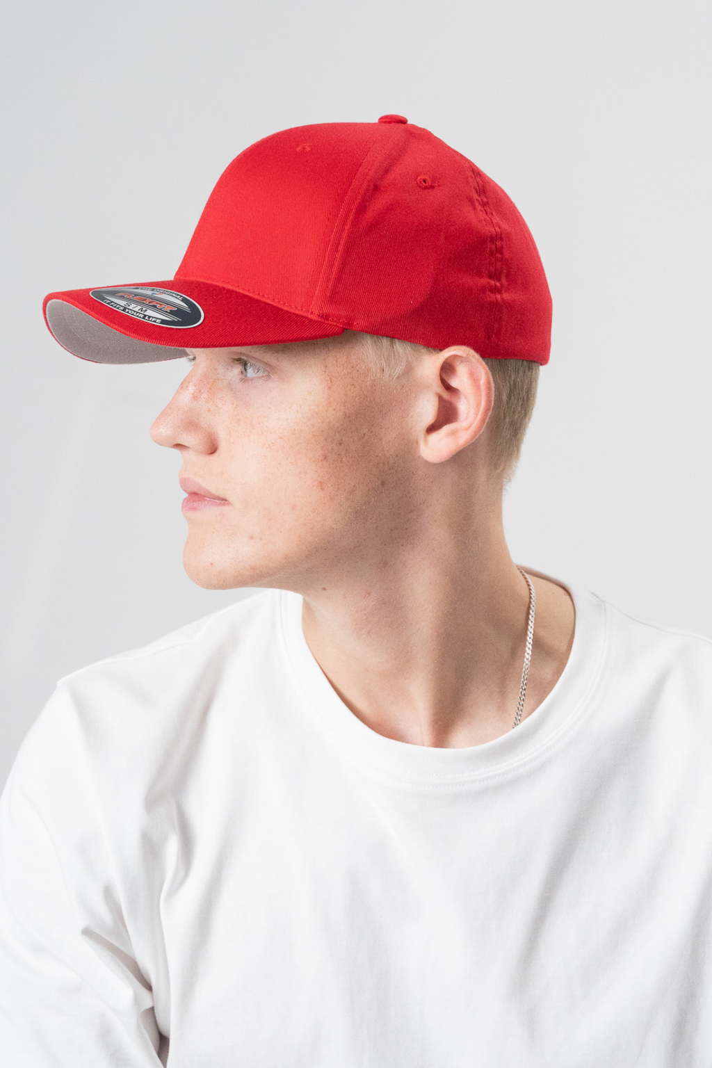 FlexFit Original Baseball Cap - Rød